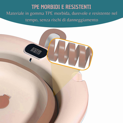 🛁 Vaschetta da bagno pieghevole per neonati – Comfort e sicurezza a portata di mano